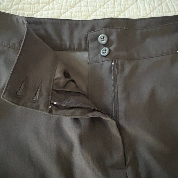 MAGGIE LANE Women's Mini Skort Black Sz12 Retro Academia Scholastic Golf Sporty - Picture 4 of 10